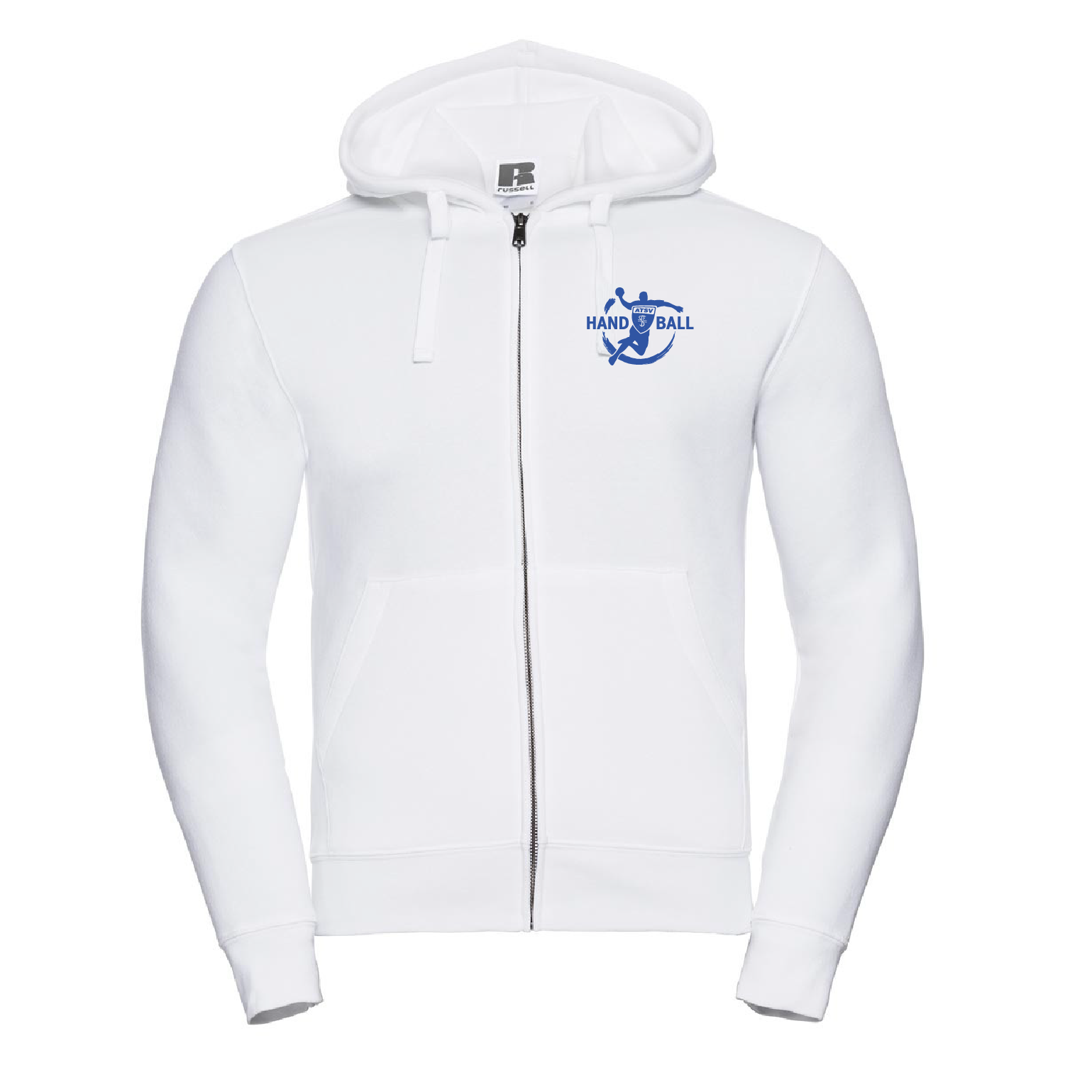 Zipped Hoodie Herren Handball